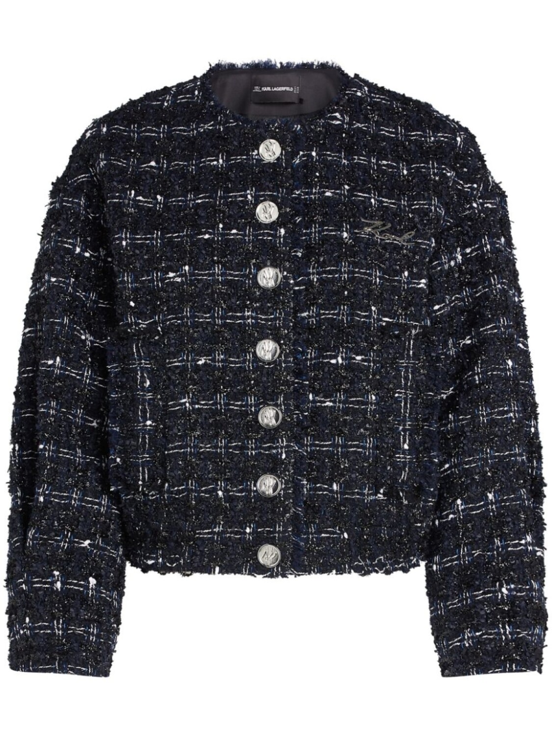 Бомбер Essential из букле Karl Lagerfeld, черный
Бомбер Essential из букле Karl Lagerfeld, черный