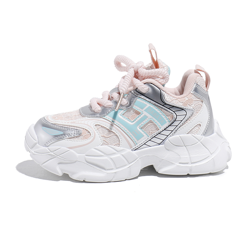 Нескользящие, легкие, амортизирующие, низкие, детские, повседневные кроссовки Babaya, белый/розовый/серебряный
Нескользящие, легкие, амортизирующие, низкие, детские, повседневные кроссовки Babaya, белый/розовый/серебряный