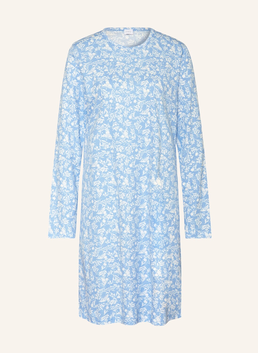 Ночная рубашка серии цветочный луг mey, светло-голубой/белый
Ночная рубашка серии цветочный луг mey, светло-голубой/белый