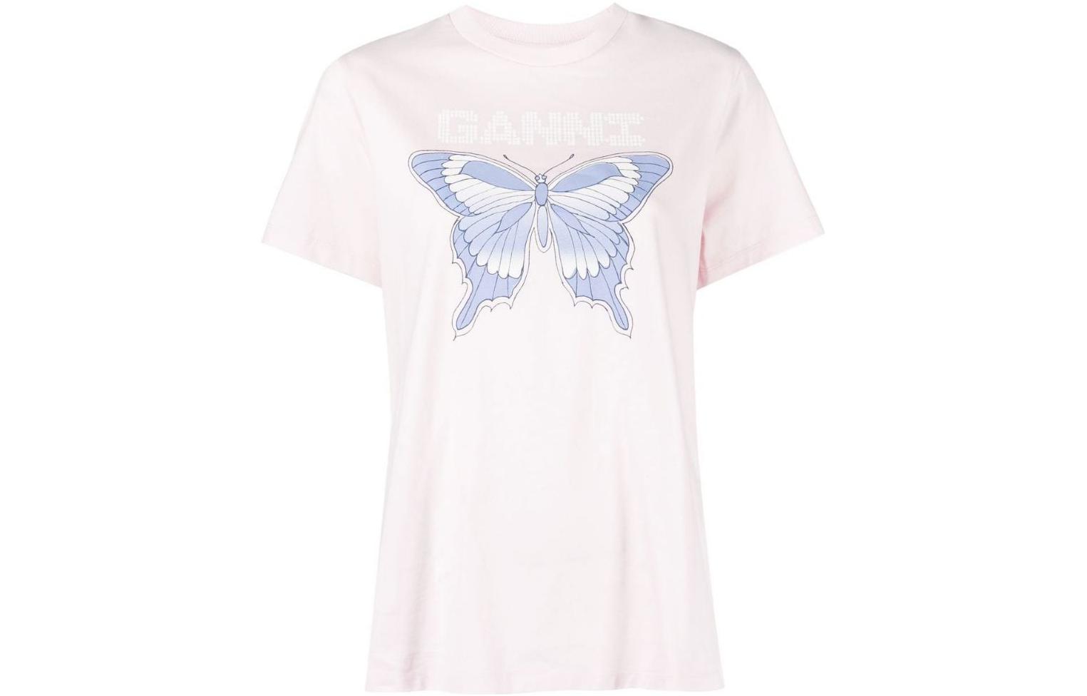 Футболка женская светло-фиолетовая GANNI
Футболка женская светло-фиолетовая GANNI