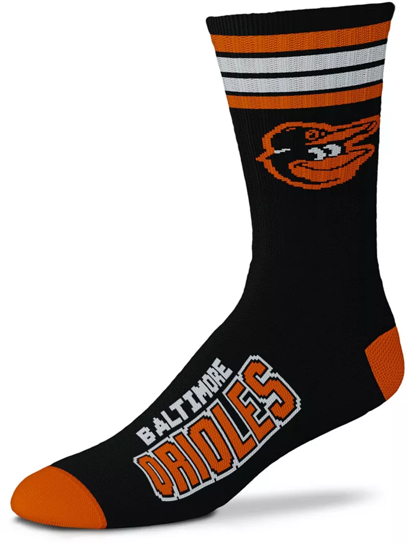 Черные носки Deuce Crew с 4 полосками для босых ног Baltimore Orioles For Bare Feet
Черные носки Deuce Crew с 4 полосками для босых ног Baltimore Orioles For Bare Feet