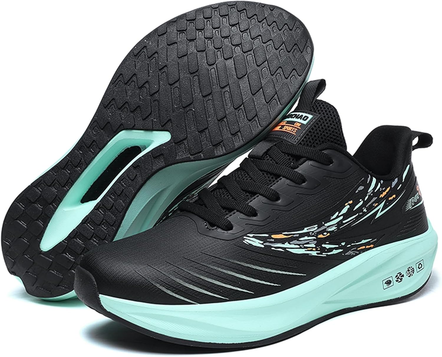 Мужские спортивные кроссовки с круглым носком, шнуровкой, толстой подошвой, легкие и стильные, с сетчатой средней частью и амортизирующей подошвой, подходят для ежедневных прогулок, занятий в тренажерном зале и стадионе Qaoterod, черный
Мужские спортивные кроссовки с круглым носком, шнуровкой, толстой подошвой, легкие и стильные, с сетчатой средней частью и амортизирующей подошвой, подходят для ежедневных прогулок, занятий в тренажерном зале и стадионе Qaoterod, черный