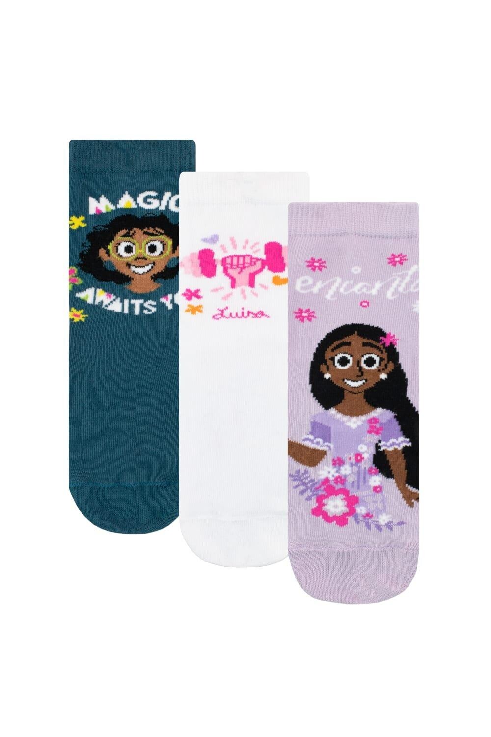 Набор носков Encanto, 3 шт. Disney, фиолетовый
Набор носков Encanto, 3 шт. Disney, фиолетовый