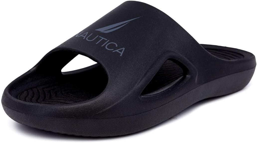 Мужские спортивные шлепанцы Nautica для душа, для дома и улицы - легкие, прочные и удобные, черный
Мужские спортивные шлепанцы Nautica для душа, для дома и улицы - легкие, прочные и удобные, черный