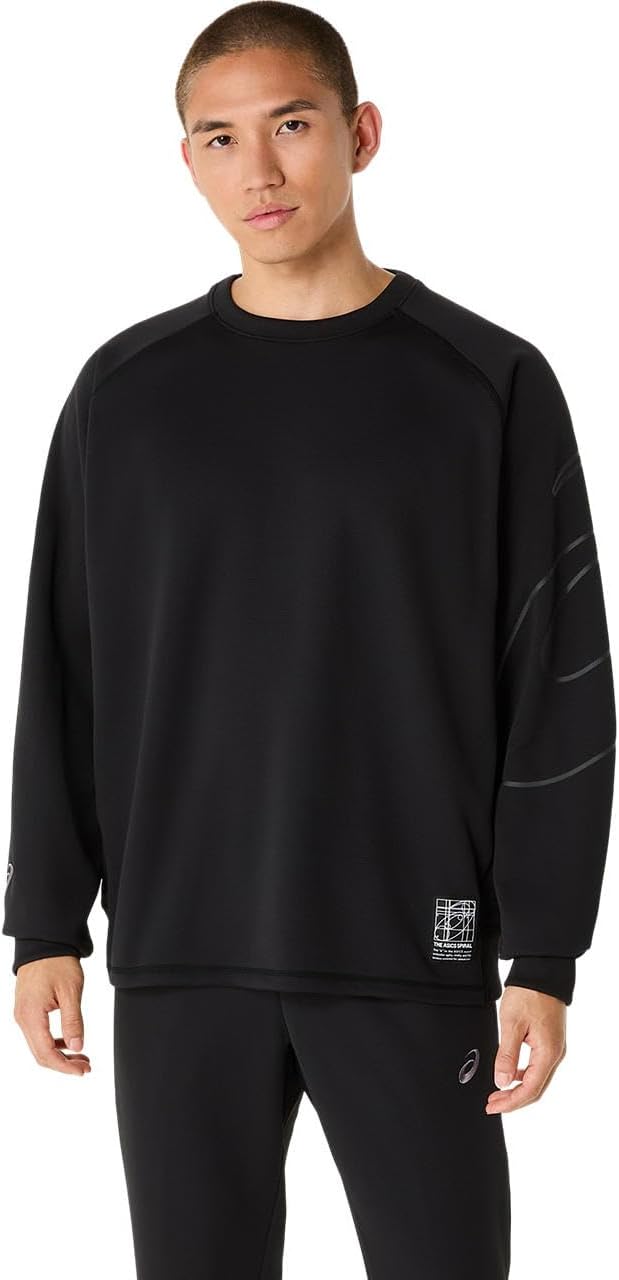 Спортивная толстовка ASICS с круглым вырезом, свободного кроя, из полиэстера, унисекс, для взрослых, черный
Спортивная толстовка ASICS с круглым вырезом, свободного кроя, из полиэстера, унисекс, для взрослых, черный