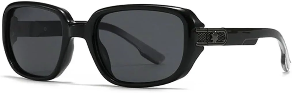 Мужские солнцезащитные очки в стиле ретро с квадратными заклепками, модные градиентные очки с защитой от УФ-излучения UV400 для женщин TVTBBVV, Black Grey
Мужские солнцезащитные очки в стиле ретро с квадратными заклепками, модные градиентные очки с защитой от УФ-излучения UV400 для женщин TVTBBVV, Black Grey