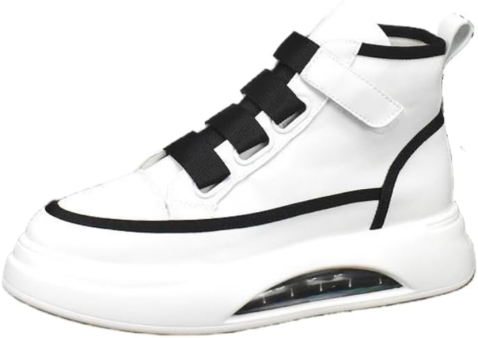 Мужские высокие кроссовки на шнуровке - однотонный дизайн для повседневного уличного стиля Hoalox, черный
Мужские высокие кроссовки на шнуровке - однотонный дизайн для повседневного уличного стиля Hoalox, черный