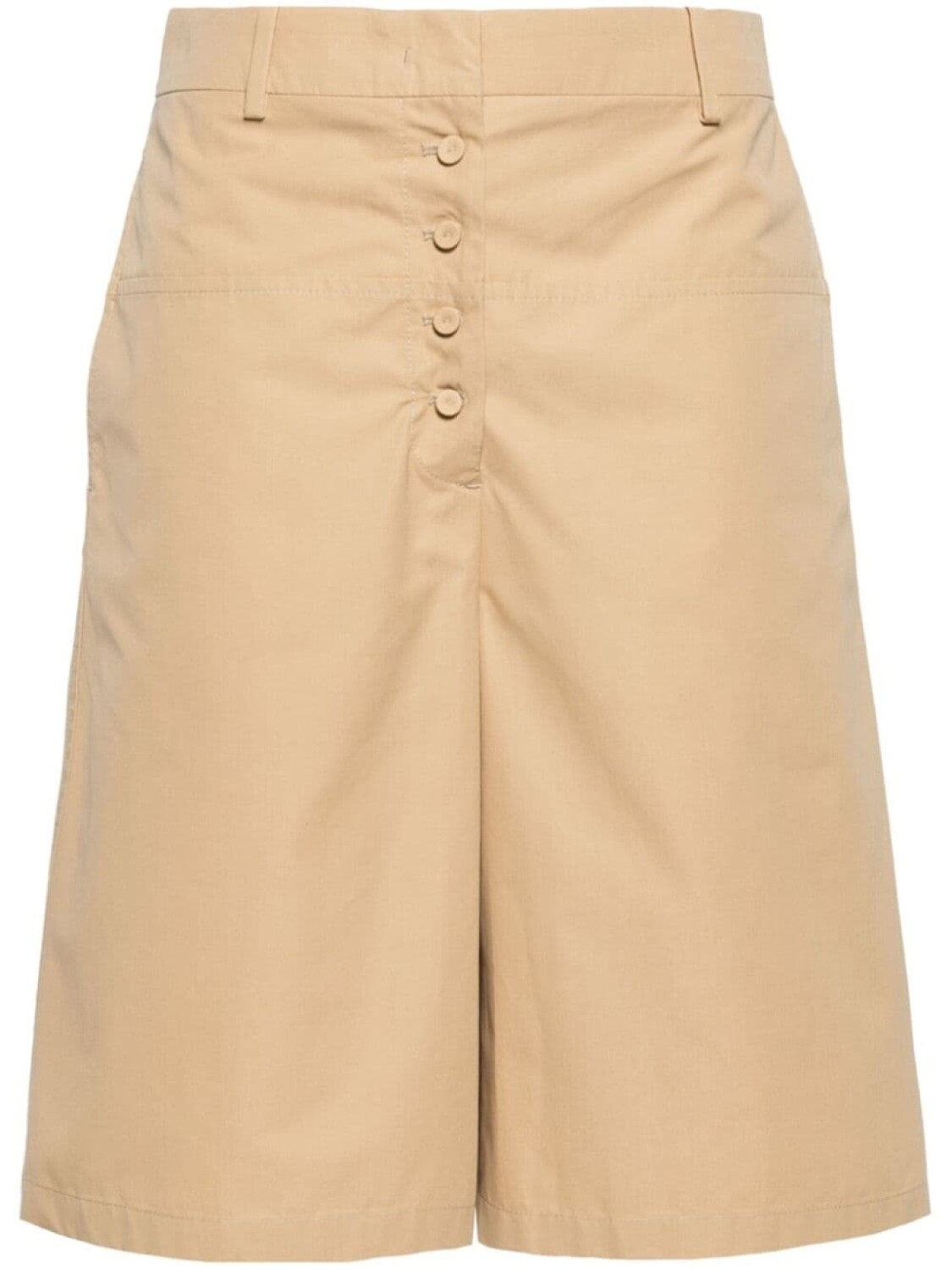 Шорты-бермуды с завышенной талией Jil Sander, бежевый
Шорты-бермуды с завышенной талией Jil Sander, бежевый