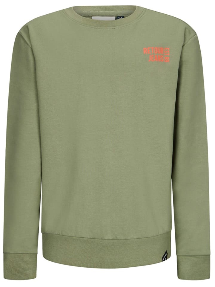 Толстовка Орландо цвета хаки Retour
Толстовка Орландо цвета хаки Retour