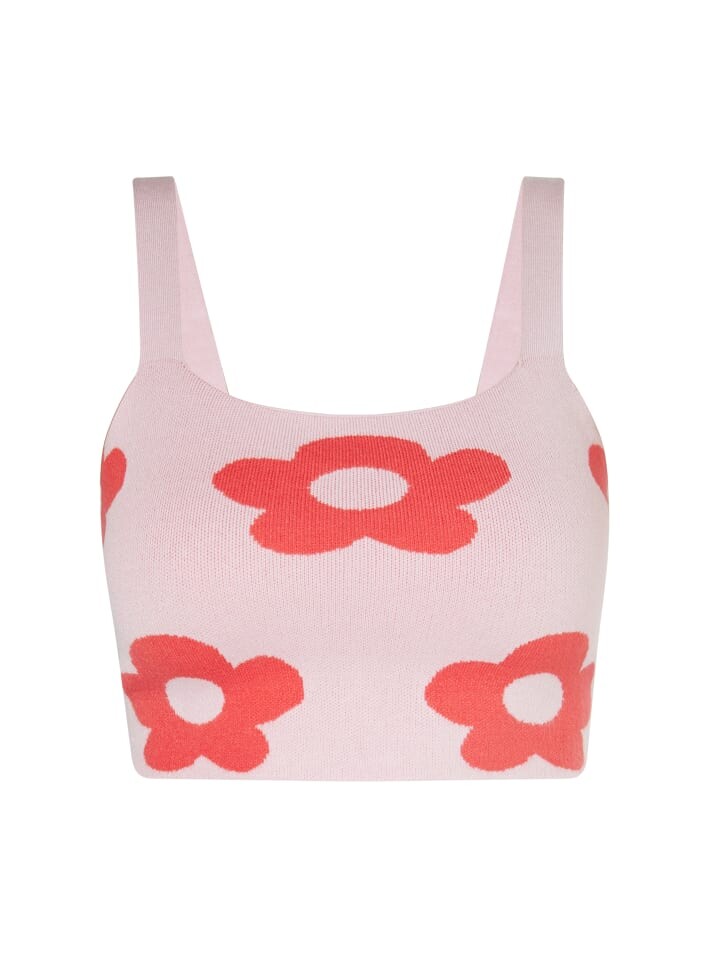 Топ Swirly Crop, розовый 
Топ Swirly Crop, розовый