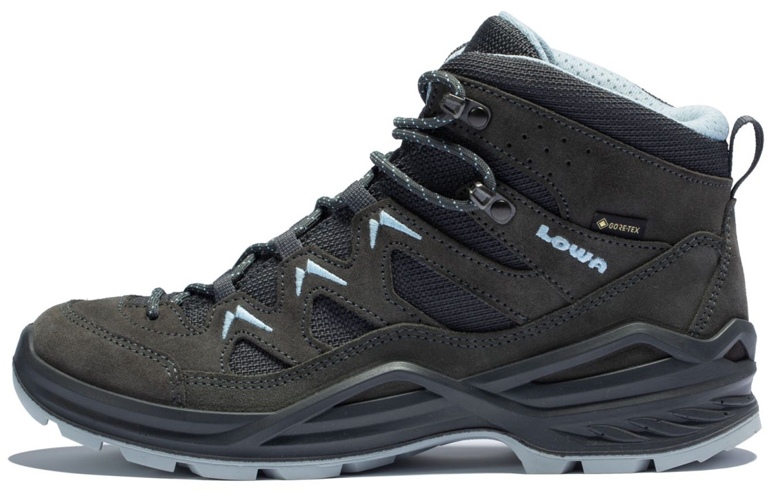 Lowa Женские альпинистские и походные ботинки Sirkos средней высоты, дымчато-серый/ледяной синий
Lowa Женские альпинистские и походные ботинки Sirkos средней высоты, дымчато-серый/ледяной синий