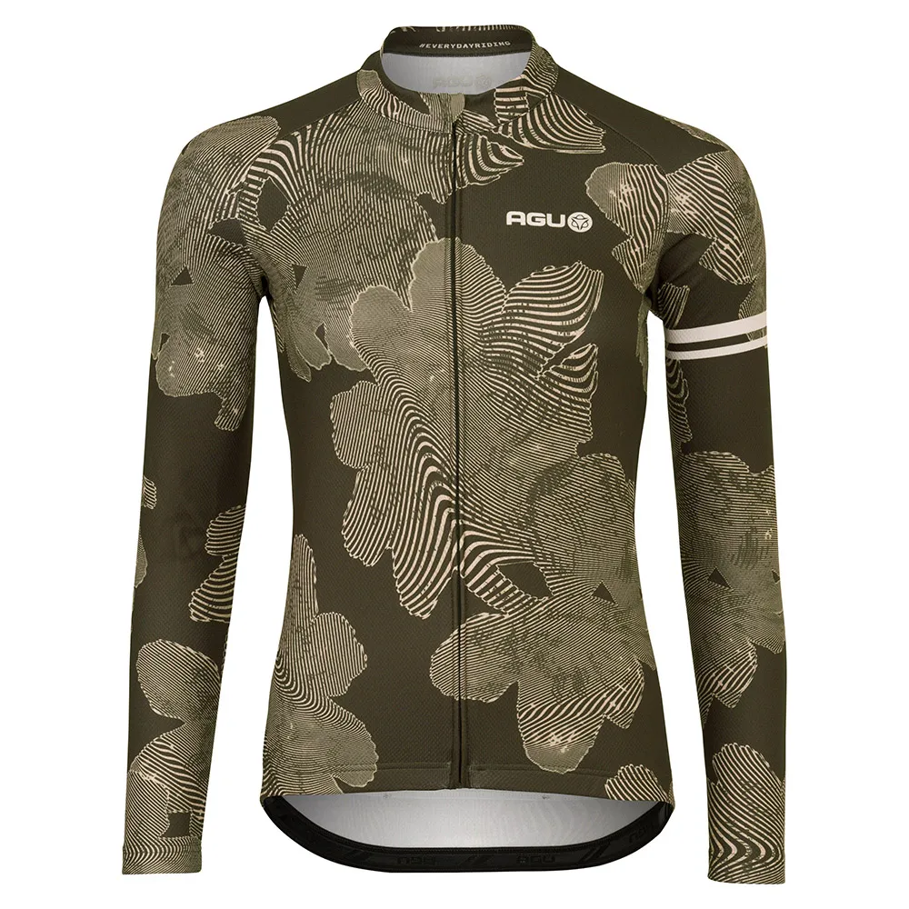 Джерси с длинным рукавом AGU Striped Flower Essential, зеленый
Джерси с длинным рукавом AGU Striped Flower Essential, зеленый