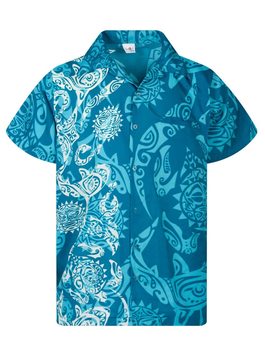 Рубашка King Kameha Maori Wedding, бирюзовый
Рубашка King Kameha Maori Wedding, бирюзовый