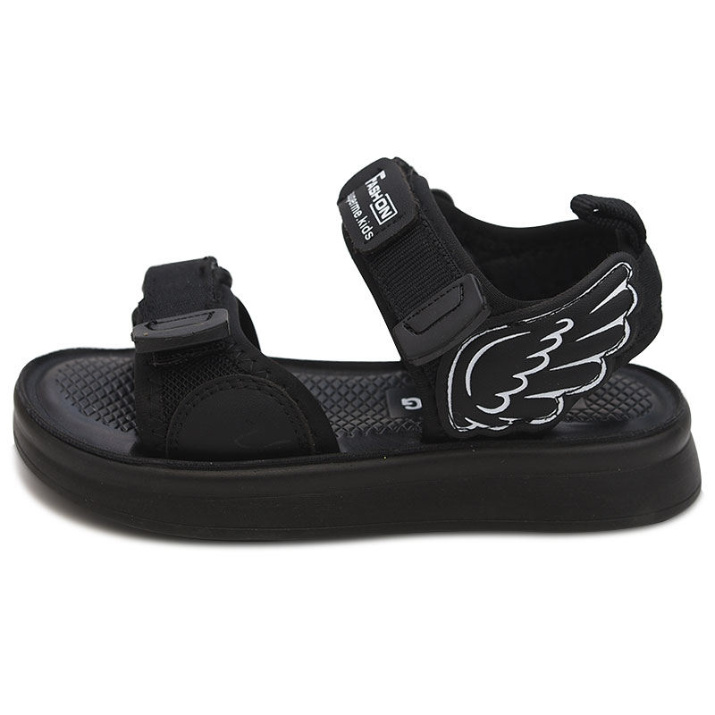 Противоскользящие и износостойкие дышащие детские сандалии Budding, черный
Противоскользящие и износостойкие дышащие детские сандалии Budding, черный