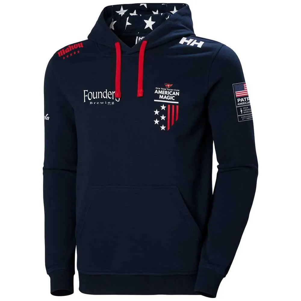 Худи Helly Hansen American Magic, синий 
Худи Helly Hansen American Magic, синий