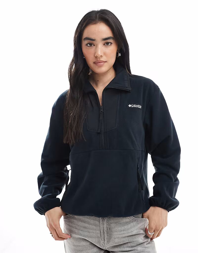 Флис Sequoia Grove с застежкой-молнией 1/2, черный Columbia
Флис Sequoia Grove с застежкой-молнией 1/2, черный Columbia