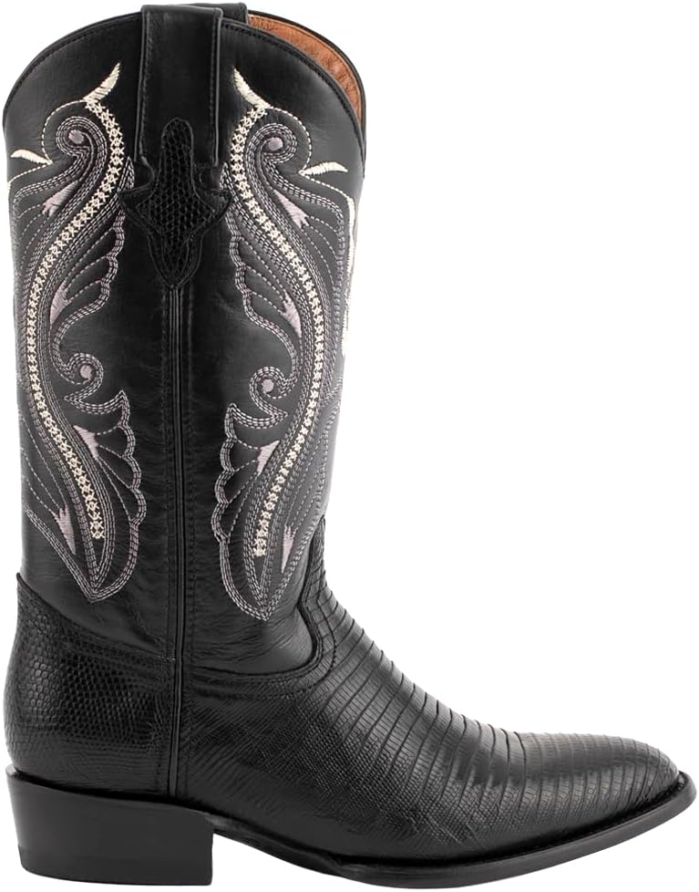 Мужские ботинки Ferrini Italia Taylor из кожи ящерицы Teju с округлым носком, средней высоты - черные, черный
Мужские ботинки Ferrini Italia Taylor из кожи ящерицы Teju с округлым носком, средней высоты - черные, черный