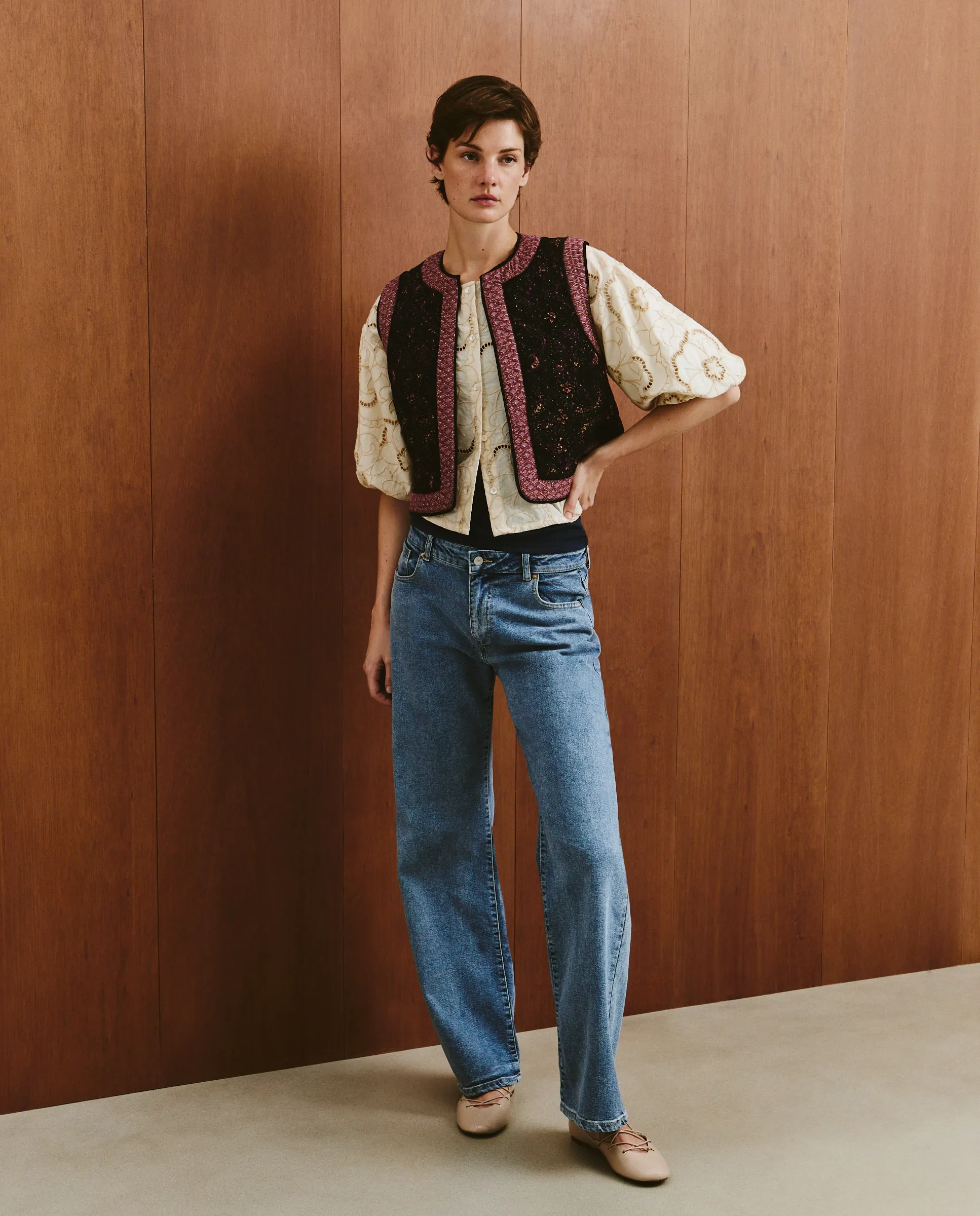 Женский вискозный жилет с принтом Southern Cotton, черный
Женский вискозный жилет с принтом Southern Cotton, черный