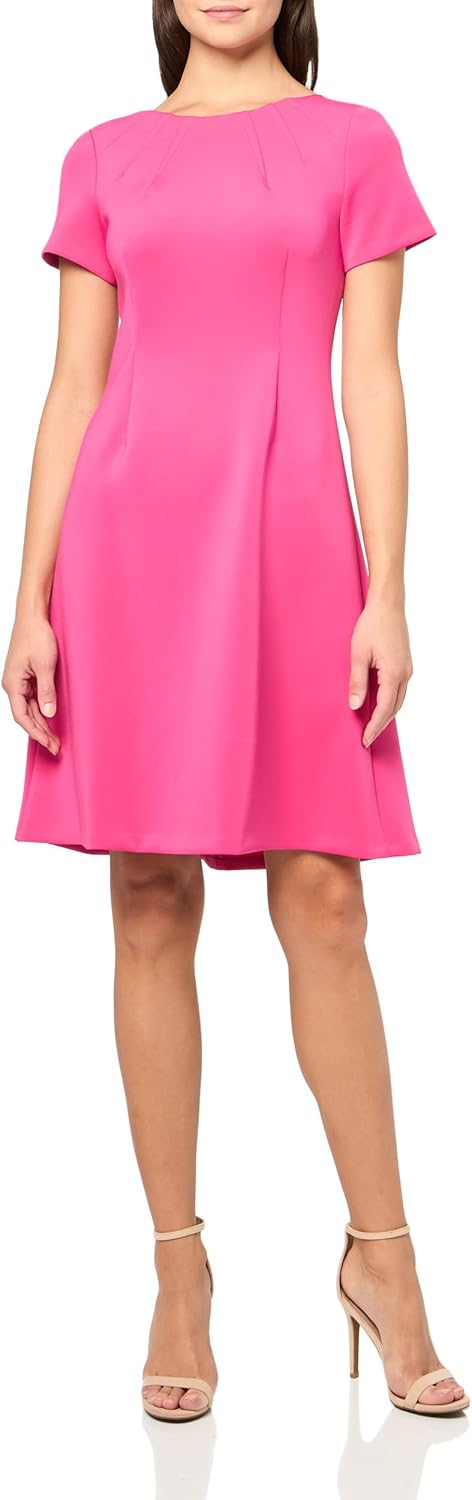 Calvin Klein Женская однотонная водолазка с коротким рукавом, Hibiscus
Calvin Klein Женская однотонная водолазка с коротким рукавом, Hibiscus