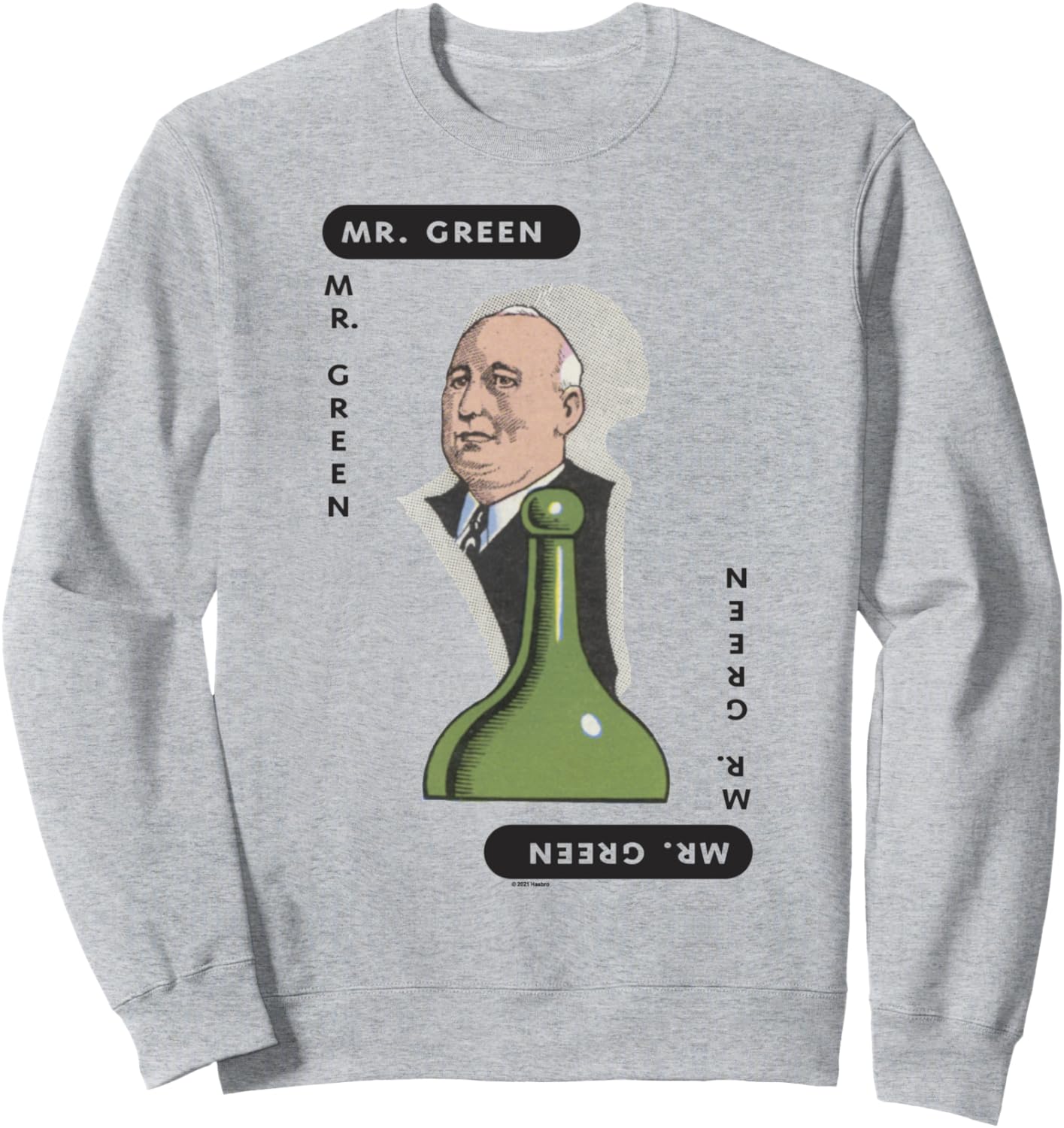 Толстовка с изображением игральной карты «Clue» и мистера Грина для костюма на Хэллоуин, серый
Толстовка с изображением игральной карты «Clue» и мистера Грина для костюма на Хэллоуин, серый