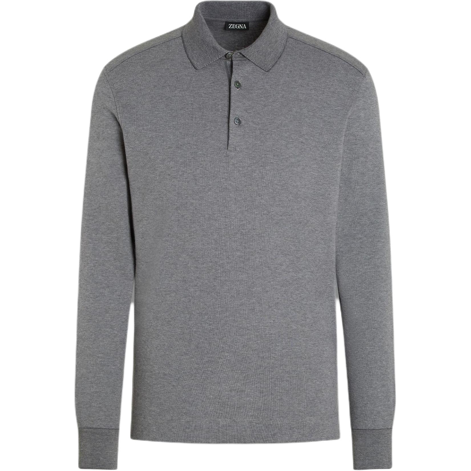 Поло для мужчин Heather Gray Ermenegildo Zegna, серый
Поло для мужчин Heather Gray Ermenegildo Zegna, серый
