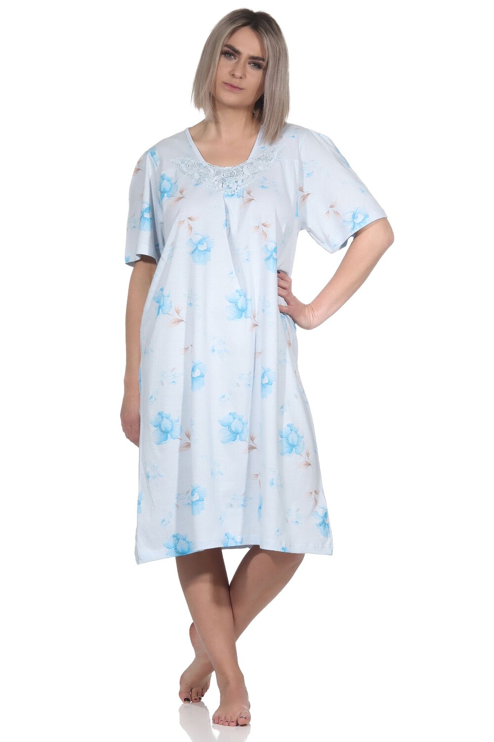 Ночная рубашка NORMANN, светло-синий
Ночная рубашка NORMANN, светло-синий