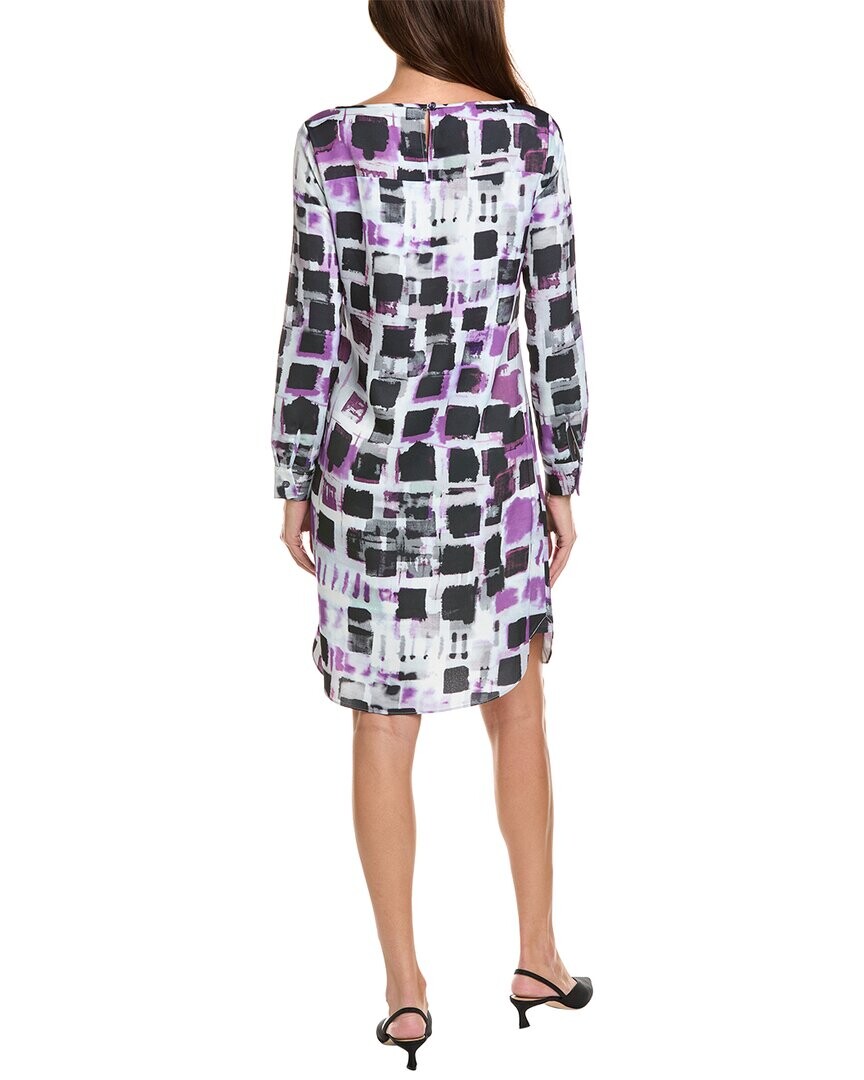 Платье-рубашка с воротником St. John Bateau, черный
Платье-рубашка с воротником St. John Bateau, черный