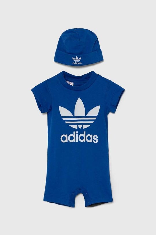 Хлопковые детские комбинезоны ПОДАРОЧНЫЙ НАБОР adidas Originals, синий
Хлопковые детские комбинезоны ПОДАРОЧНЫЙ НАБОР adidas Originals, синий