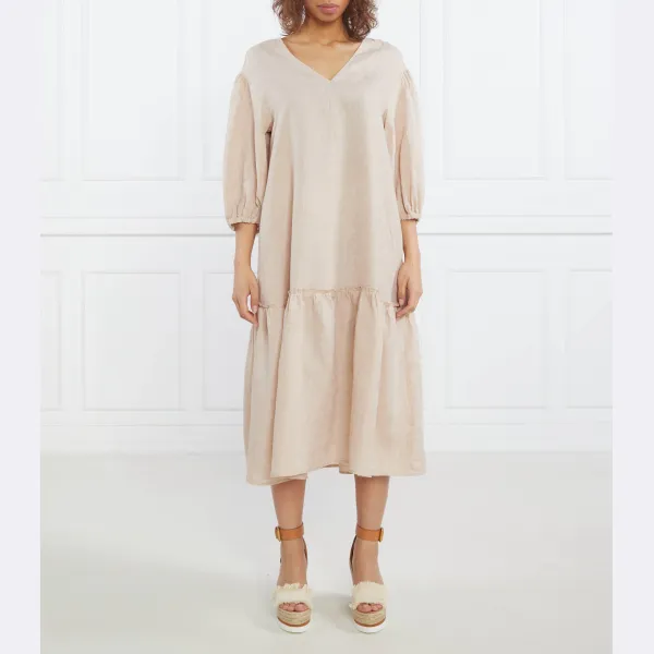Льняное платье Peserico, бежевый
Льняное платье Peserico, бежевый