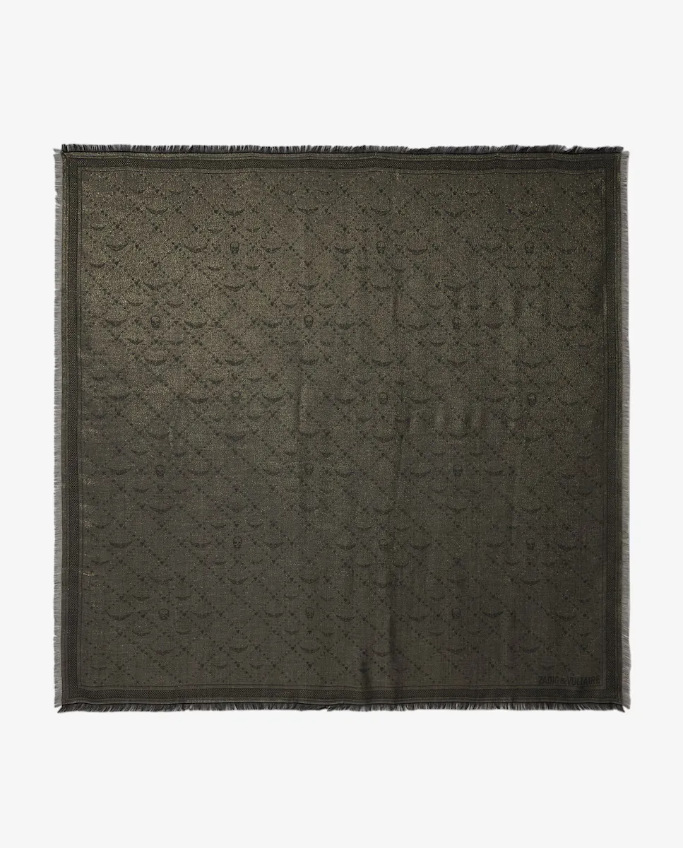 Женский шарф Glenn Monogram Metallic серого цвета Zadig & Voltaire, серый
Женский шарф Glenn Monogram Metallic серого цвета Zadig & Voltaire, серый
