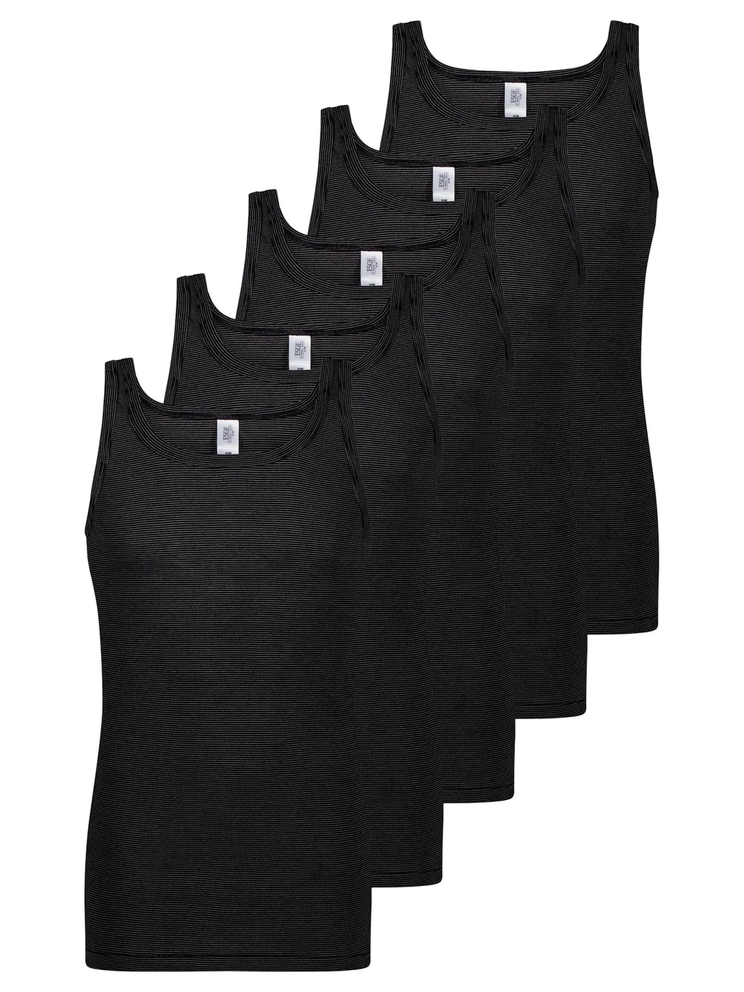 ESGE Футболка 'Feinripp Ringel' в черном цвете
ESGE Футболка 'Feinripp Ringel' в черном цвете