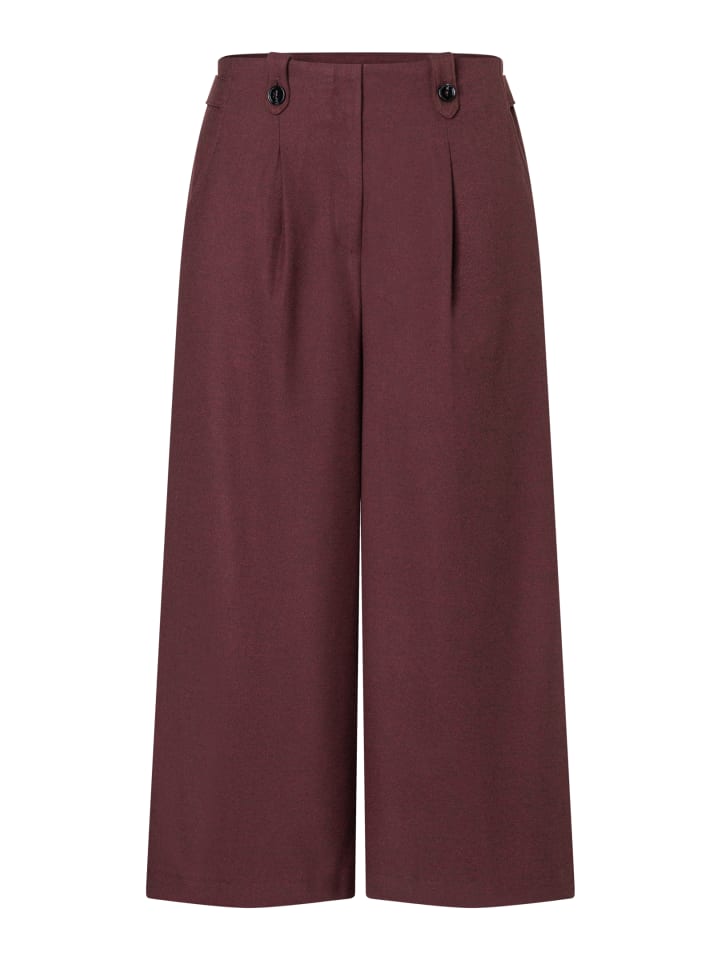 More & More Широкие укороченные брюки-кюлоты цвета изюма
More & More Широкие укороченные брюки-кюлоты цвета изюма