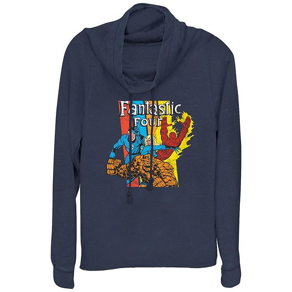Женская футболка с длинным рукавом и принтом команды Фантастической четверки Marvel
Женская футболка с длинным рукавом и принтом команды Фантастической четверки Marvel