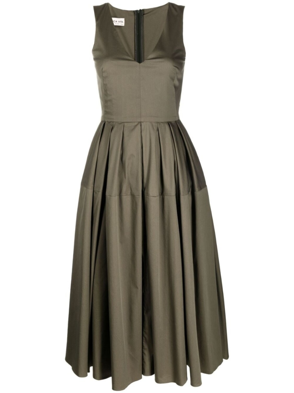 Blanca Vita платье с V-образным вырезом, зеленый
Blanca Vita платье с V-образным вырезом, зеленый