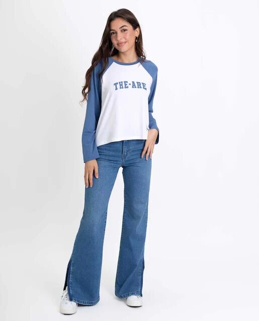 Женская комбинированная бейсбольная футболка The-Are, белый
Женская комбинированная бейсбольная футболка The-Are, белый