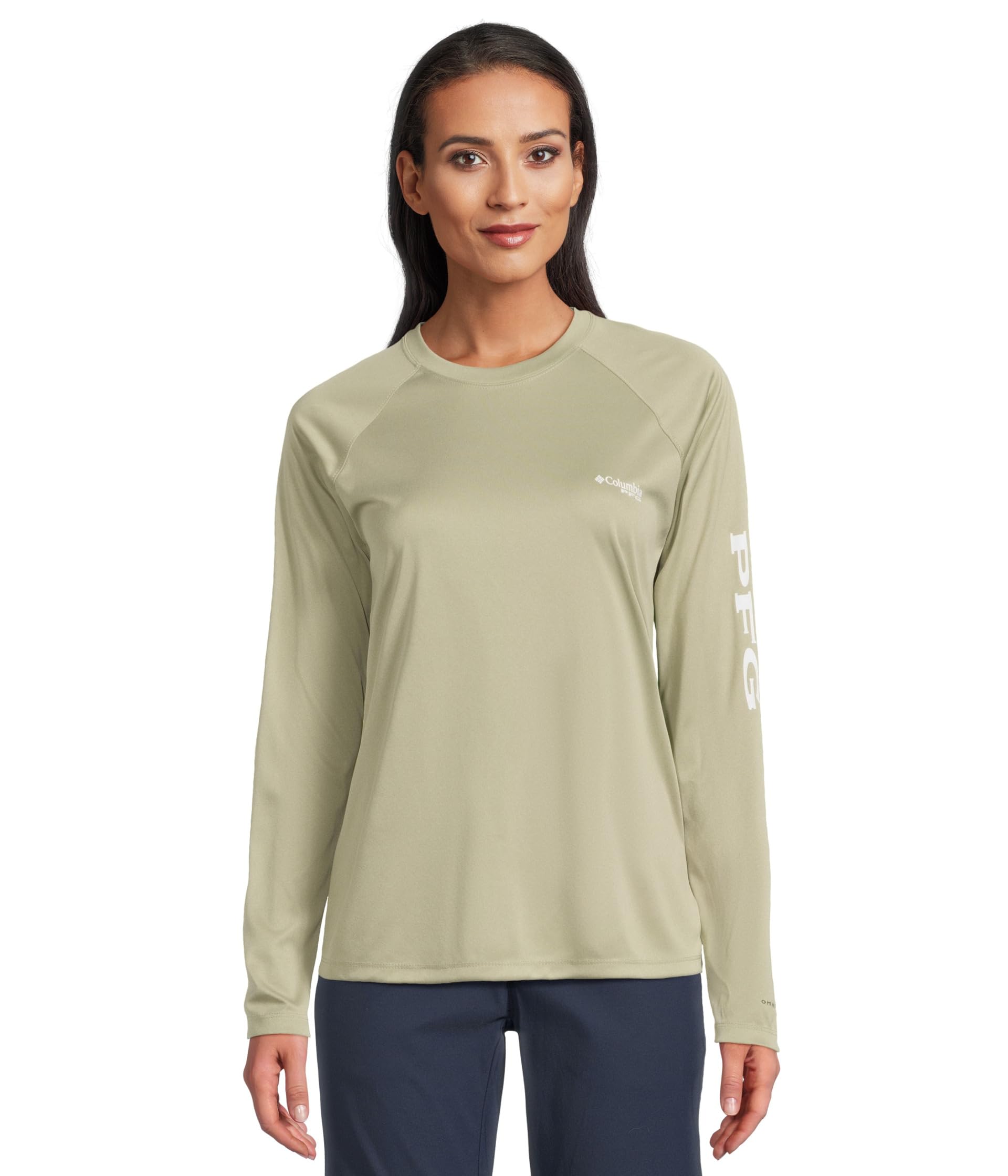 Футболка Columbia Tidal Tee Heather Long Sleeve, Smokey Sage Heather/White Logo
Футболка Columbia Tidal Tee Heather Long Sleeve, Smokey Sage Heather/White Logo