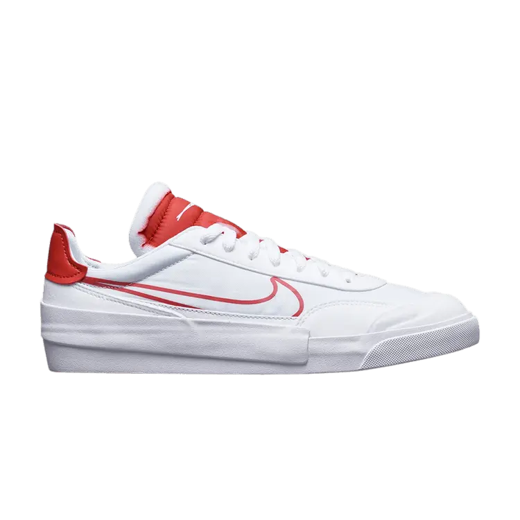 Кроссовки Nike Drop Type HBR 'White University Red', белый
Кроссовки Nike Drop Type HBR 'White University Red', белый