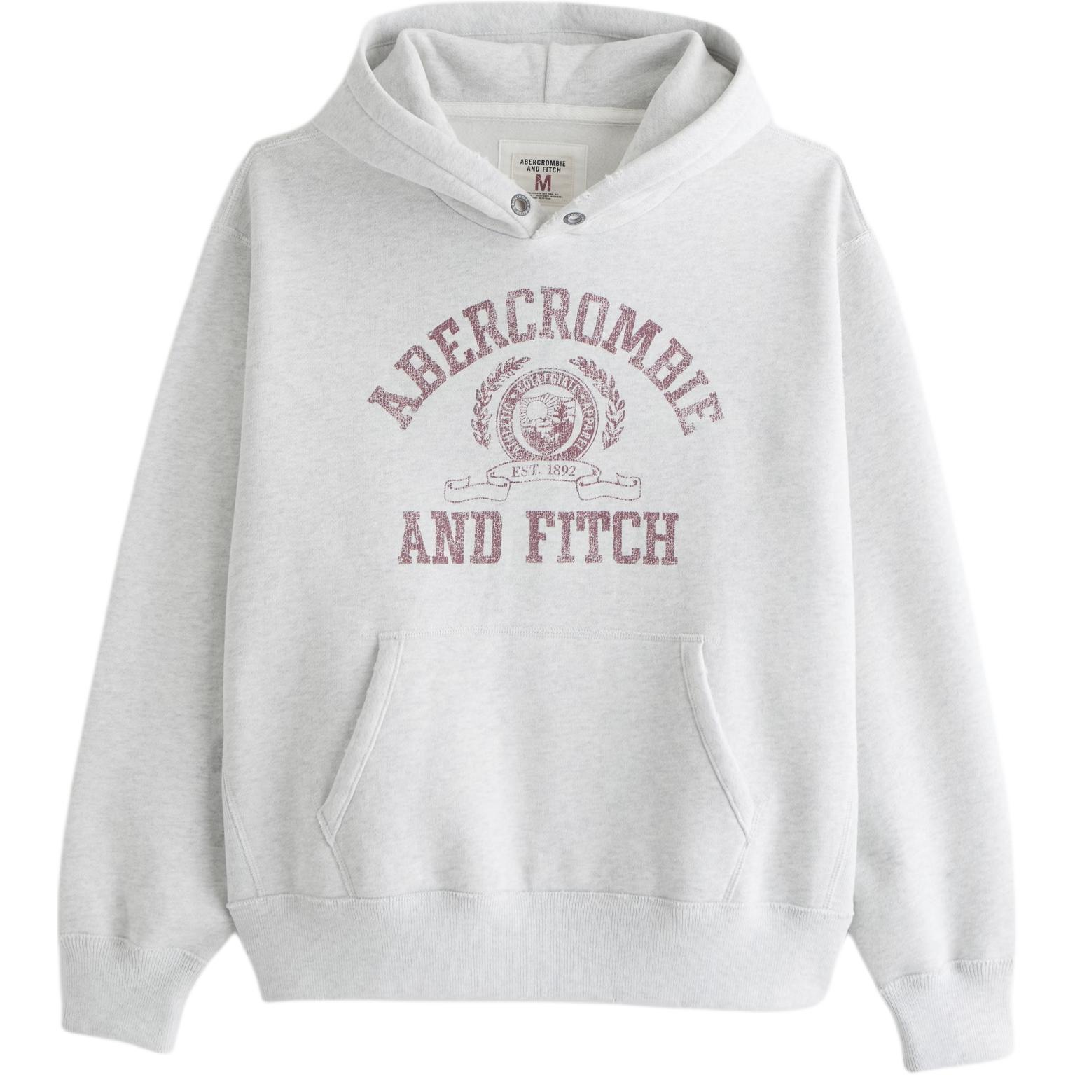 Мужская толстовка Abercrombie&Fitch, светлый heather серый
Мужская толстовка Abercrombie&Fitch, светлый heather серый