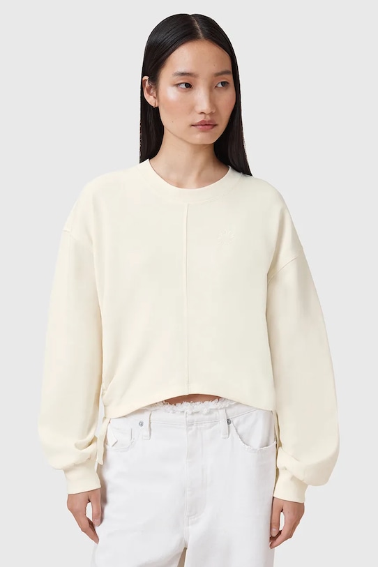 Хлопковая толстовка MIRA Allsaints, бежевый
Хлопковая толстовка MIRA Allsaints, бежевый