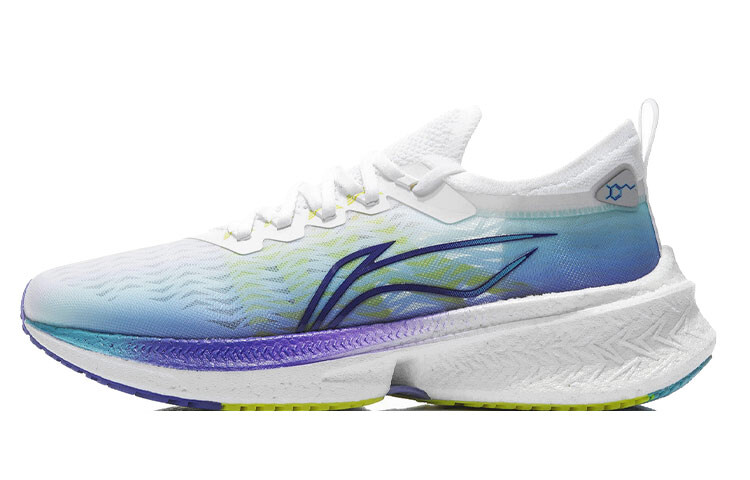 Кроссовки мужские Feidian Discovery с низким верхом, белые/флуоресцентные, сине-фиолетовые/зеленые Lining
Кроссовки мужские Feidian Discovery с низким верхом, белые/флуоресцентные, сине-фиолетовые/зеленые Lining