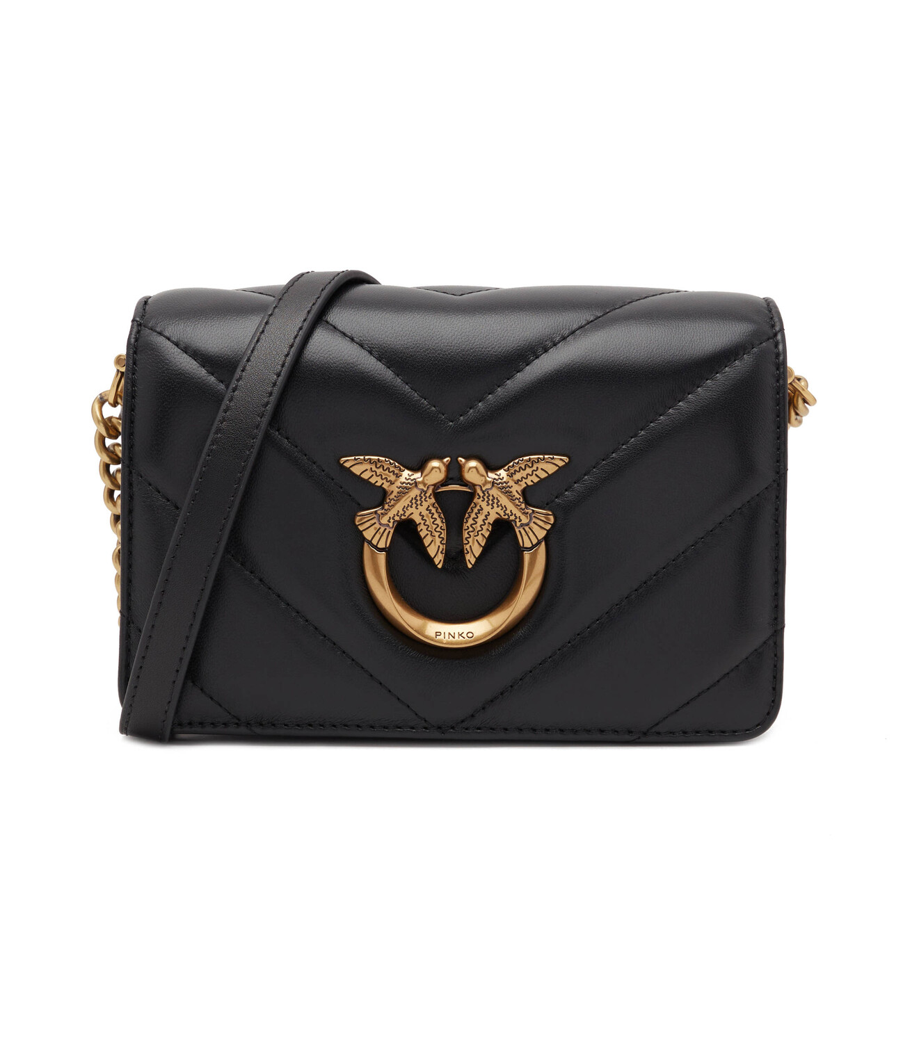 Сумка через плечо Pinko LOVE CLICK MINI SHEEP NAPPA BI, черный 
Сумка через плечо Pinko LOVE CLICK MINI SHEEP NAPPA BI, черный