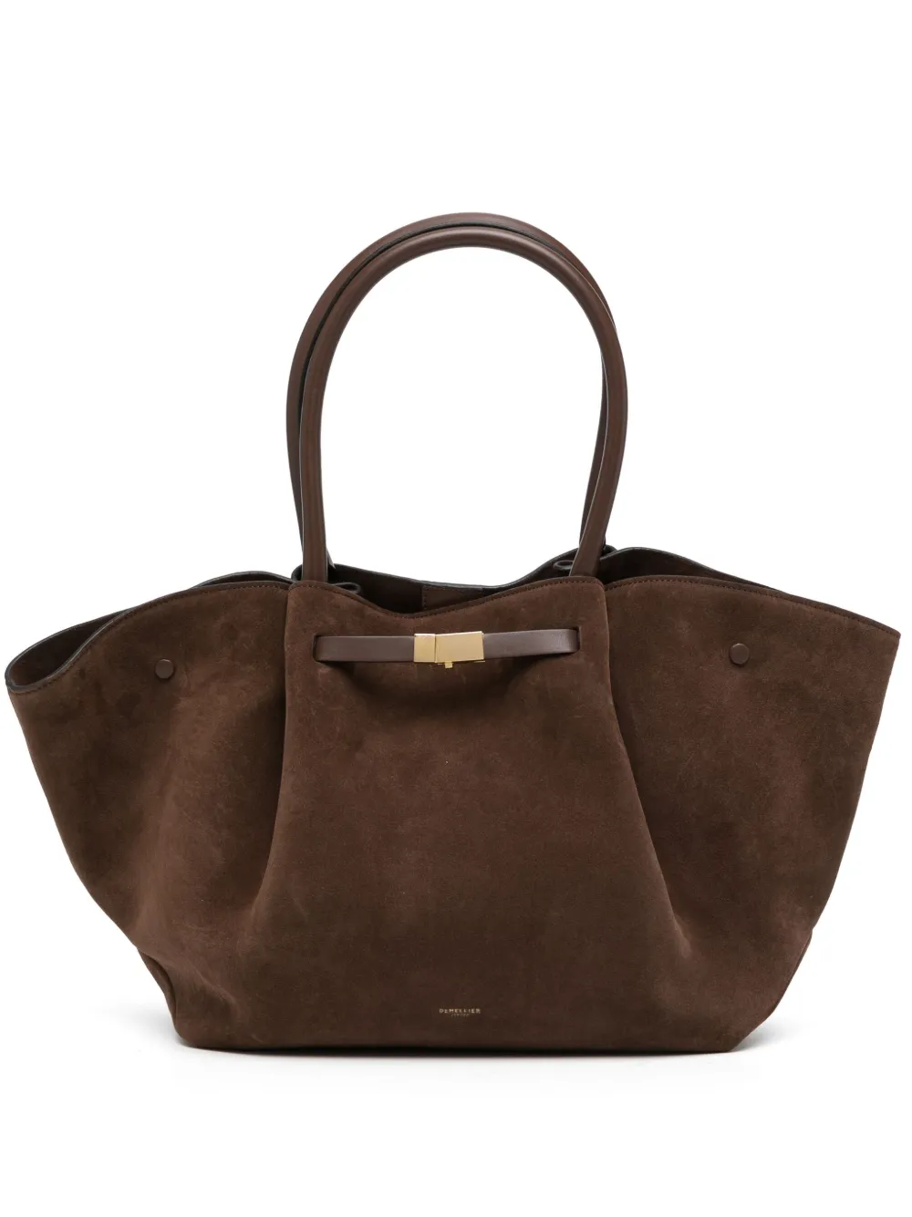 Сумка-тоут The New York с тиснением под крокодила DeMellier, коричневый
Сумка-тоут The New York с тиснением под крокодила DeMellier, коричневый