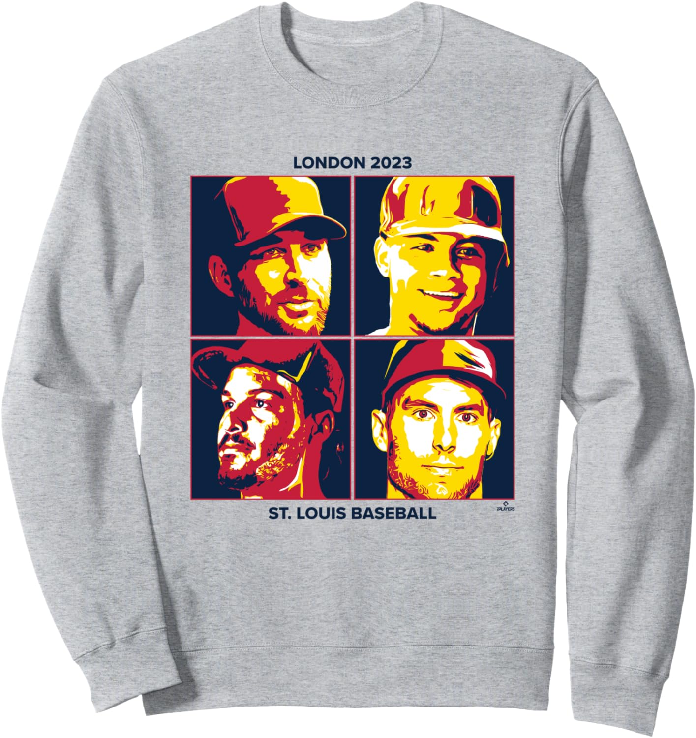 Толстовка с обложкой альбома бейсбольной команды Сент-Луиса, Лондон, MLBPA Ryno Sports, серый
Толстовка с обложкой альбома бейсбольной команды Сент-Луиса, Лондон, MLBPA Ryno Sports, серый