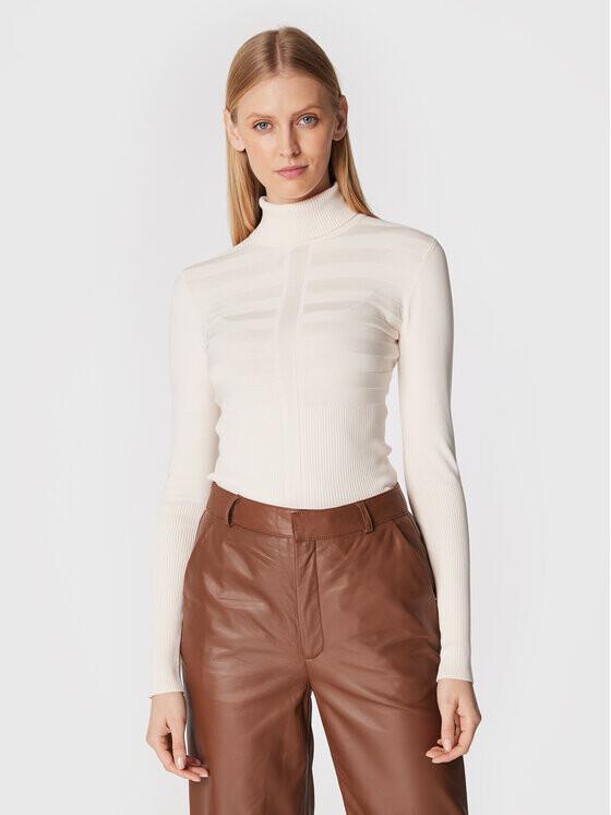 Свитер с высоким воротником приталенного кроя Morgan, экрю
Свитер с высоким воротником приталенного кроя Morgan, экрю