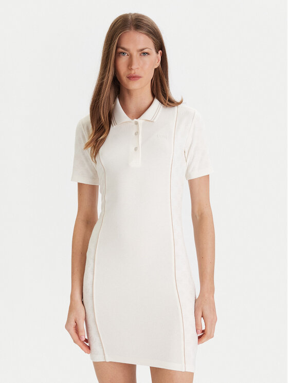 Вязаное платье regular fit V5YK00 KCX12 Guess, экрю
Вязаное платье regular fit V5YK00 KCX12 Guess, экрю