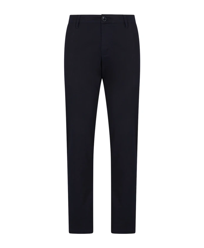 Брюки чинос из эластичного хлопка с карманами. Armani Exchange, синий
Брюки чинос из эластичного хлопка с карманами. Armani Exchange, синий