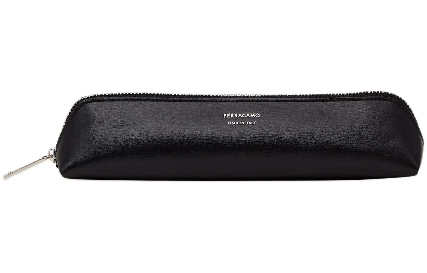 Ferragamo Кожаная сумка для хранения мужская black
Ferragamo Кожаная сумка для хранения мужская black