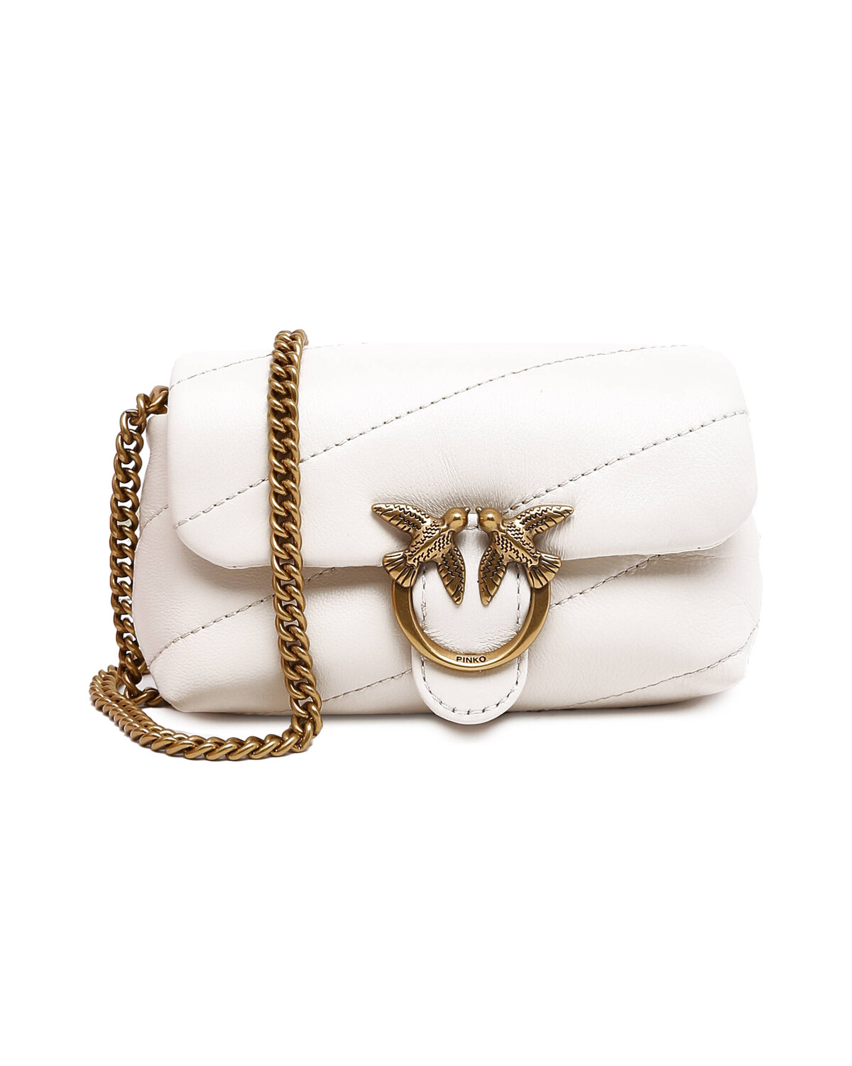 Сумка через плечо Pinko LOVE MICRO PUFF C SHEEP NAPPA, белый
Сумка через плечо Pinko LOVE MICRO PUFF C SHEEP NAPPA, белый