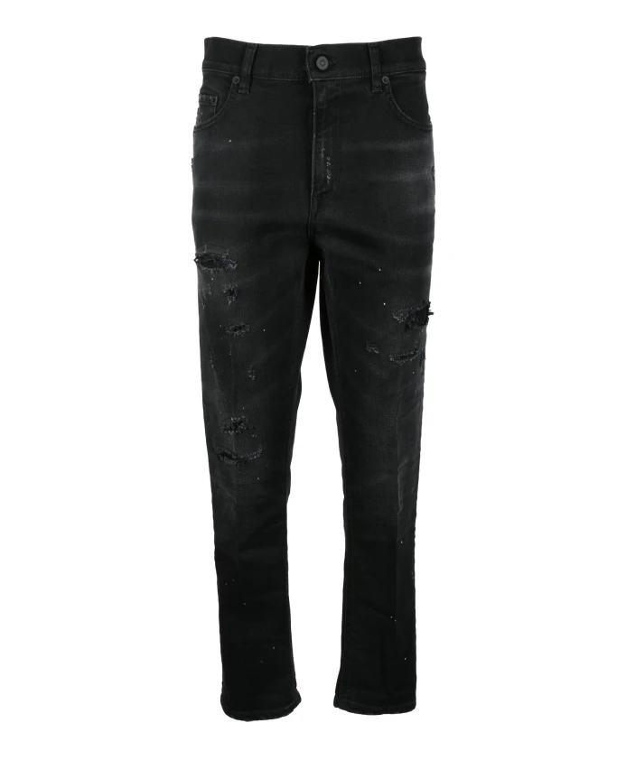 Эластичные джинсы из смесовой хлопковой ткани Dondup, черный
Эластичные джинсы из смесовой хлопковой ткани Dondup, черный