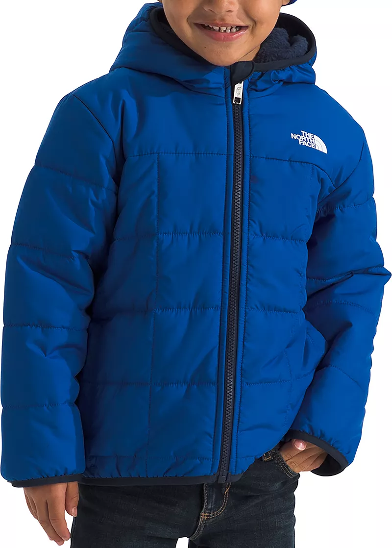 Двусторонняя куртка Shasta с капюшоном и молнией во всю длину The North Face для мальчиков-малышей, цвет Tnf Blue
Двусторонняя куртка Shasta с капюшоном и молнией во всю длину The North Face для мальчиков-малышей, цвет Tnf Blue